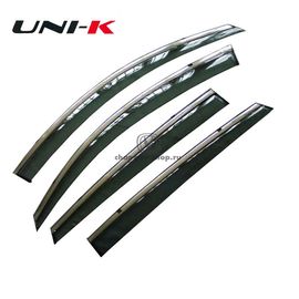 Дефлекторы с хром для Uni-K с логотипом