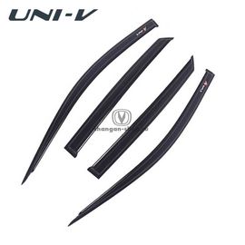 Черные дефлекторы для Uni-V с логотипом